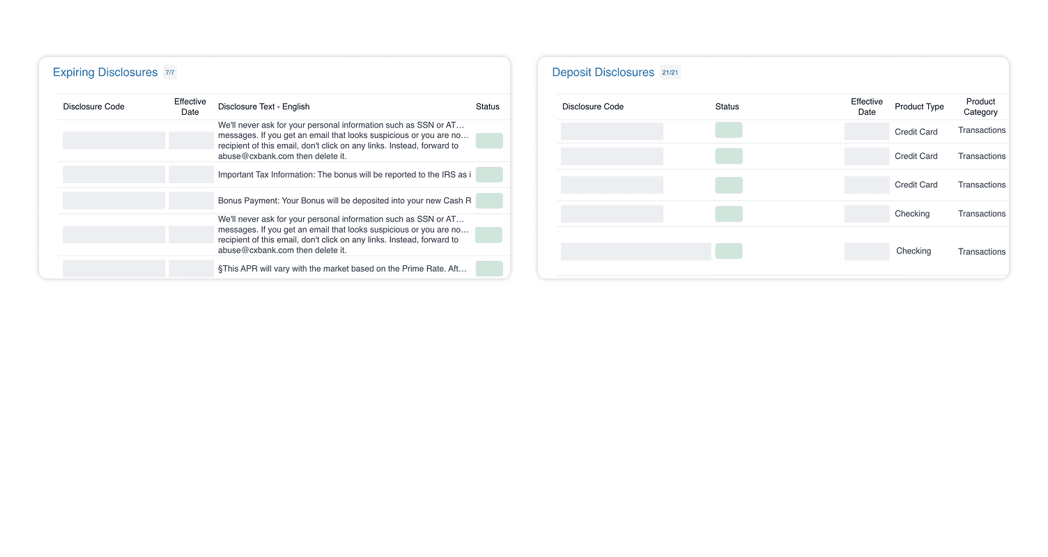 Manage a Centralized Disclosure Library